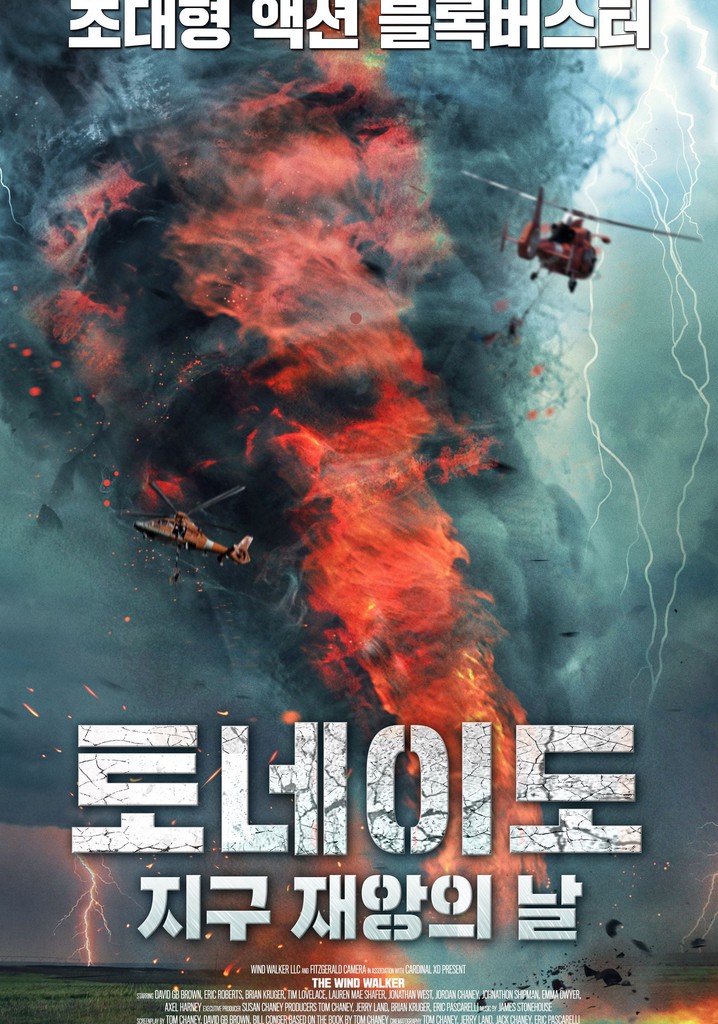 토네이도 추적 포스터